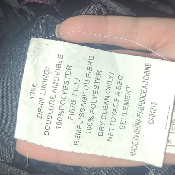 Chore Coat Outerwear Black Jacket Full Zip Quilted Lining Zip Ranch - Picture 9 of 9